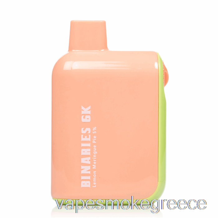 Vape Greece Horizon Binaries 6k 6000 λεμονόπιτα μαρέγκας μιας χρήσης